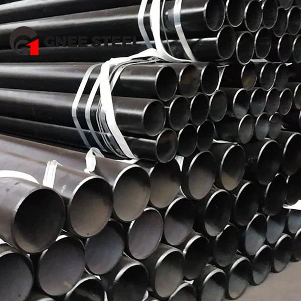 Tub d'acer al carboni negre