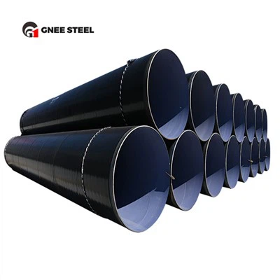 Tub d'acer al carboni amb recobriment negre